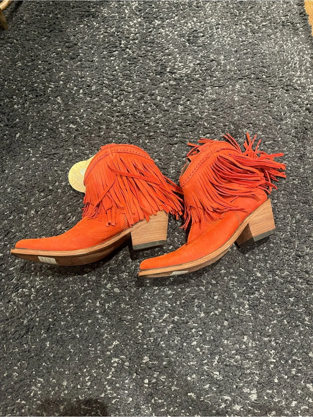 Liberty Black | Vegas Ladrillo Fringe Boots